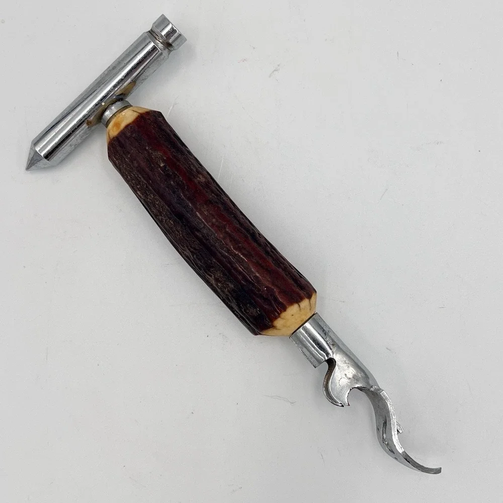 Vintage Stag Horn can opener Made in England